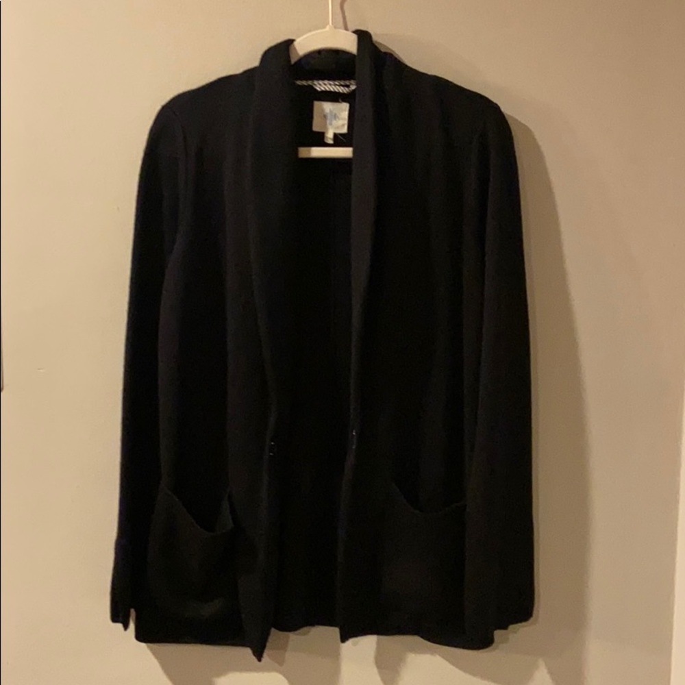 Anthropologie black cardigan